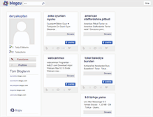 Tablet Screenshot of deryakaptan.blogcu.com