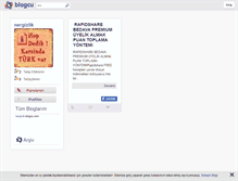 Tablet Screenshot of nergizlik.blogcu.com