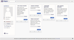Desktop Screenshot of ozeldersci.blogcu.com
