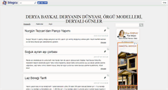 Desktop Screenshot of deryabaykalorgudunyasi.blogcu.com