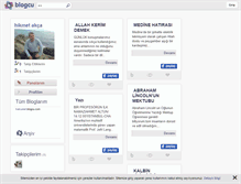 Tablet Screenshot of hakcanet.blogcu.com