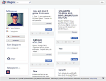 Tablet Screenshot of fatihozcan.blogcu.com