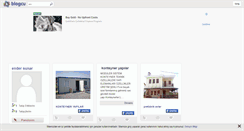 Desktop Screenshot of prefabrikler.blogcu.com