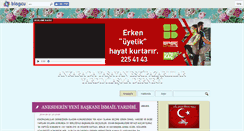 Desktop Screenshot of ankaraesder.blogcu.com