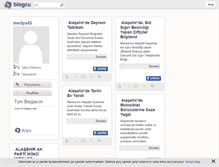 Tablet Screenshot of medya45.blogcu.com