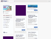 Tablet Screenshot of cennetturkiye.blogcu.com