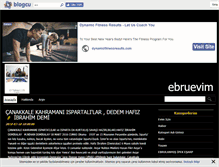 Tablet Screenshot of ebruevim.blogcu.com