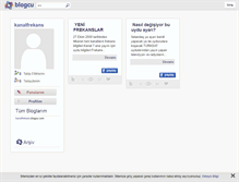 Tablet Screenshot of kanalfrekans.blogcu.com