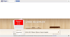 Desktop Screenshot of izmirbilsem.blogcu.com