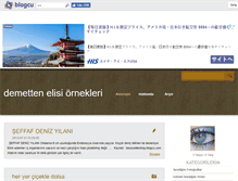 Tablet Screenshot of demetinevi.blogcu.com