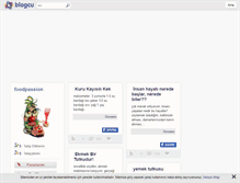 Tablet Screenshot of foodpassion.blogcu.com