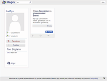 Tablet Screenshot of kalifiye.blogcu.com