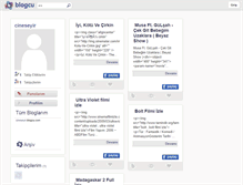 Tablet Screenshot of cineseyir.blogcu.com