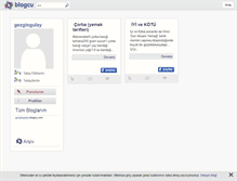 Tablet Screenshot of gezgingulay.blogcu.com