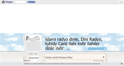 Desktop Screenshot of islamiradyo.blogcu.com