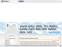 Tablet Screenshot of islamiradyo.blogcu.com