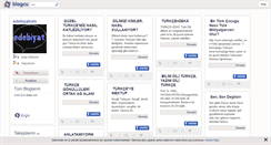 Desktop Screenshot of edebiyatcim.blogcu.com