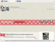 Tablet Screenshot of munev.blogcu.com