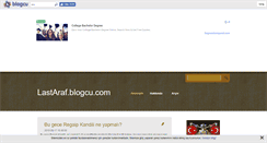 Desktop Screenshot of lastaraf.blogcu.com