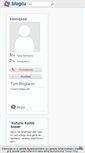 Mobile Screenshot of komiqsoz.blogcu.com