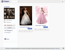Tablet Screenshot of modelcik.blogcu.com