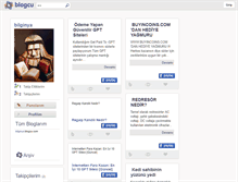 Tablet Screenshot of bilginya.blogcu.com