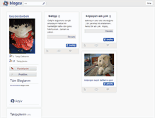 Tablet Screenshot of bezdenbebek.blogcu.com