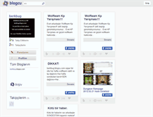 Tablet Screenshot of berkbug.blogcu.com