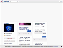 Tablet Screenshot of diniarsiv.blogcu.com