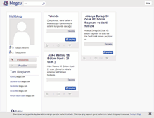Tablet Screenshot of hizliblog.blogcu.com