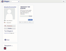 Tablet Screenshot of daisytechnomarket.blogcu.com