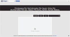 Desktop Screenshot of filmizlessene.blogcu.com