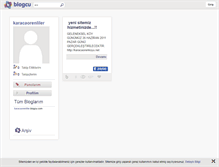 Tablet Screenshot of karacaorenliler.blogcu.com