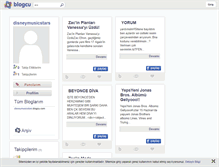 Tablet Screenshot of disneymusicstars.blogcu.com