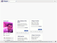 Tablet Screenshot of haktanak.blogcu.com