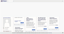 Desktop Screenshot of gonulcelendizisi.blogcu.com