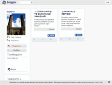 Tablet Screenshot of makber.blogcu.com