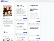 Tablet Screenshot of anaokullarimiz.blogcu.com