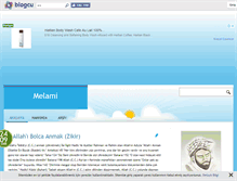 Tablet Screenshot of melamiyem.blogcu.com