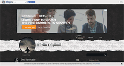 Desktop Screenshot of huzundusumu.blogcu.com
