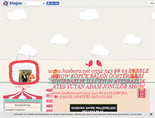 Tablet Screenshot of hasbora.blogcu.com