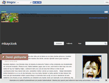 Tablet Screenshot of mkaycicek.blogcu.com