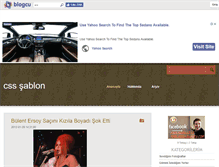 Tablet Screenshot of css-sablon.blogcu.com