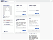 Tablet Screenshot of camiinakkas.blogcu.com