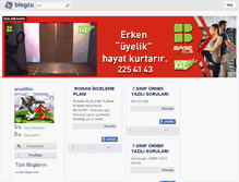 Tablet Screenshot of anadilim.blogcu.com