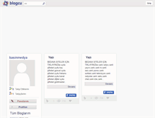 Tablet Screenshot of basinmedya.blogcu.com