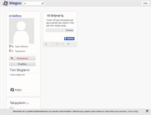 Tablet Screenshot of erdalbey.blogcu.com