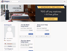 Tablet Screenshot of dantelgiyim.blogcu.com