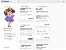 Tablet Screenshot of cocukorgusu.blogcu.com