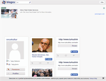 Tablet Screenshot of oncekultur.blogcu.com